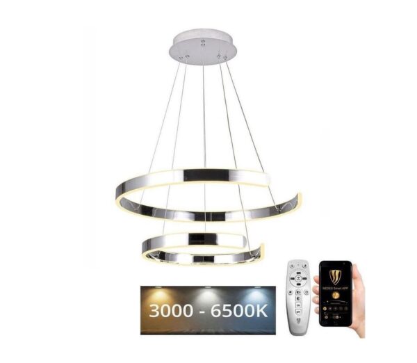 LED Dimmelhető csillár zsinóron LED/120W/230V 3000