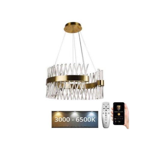 LED Dimmelhető csillár zsinóron LED/130W/230V 3000