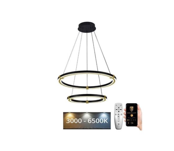 LED Dimmelhető csillár zsinóron LED/130W/230V 3000