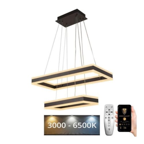 LED Dimmelhető csillár zsinóron LED/130W/230V 3000