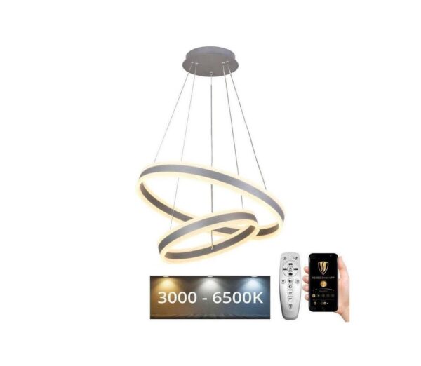 LED Dimmelhető csillár zsinóron LED/135W/230V 3000