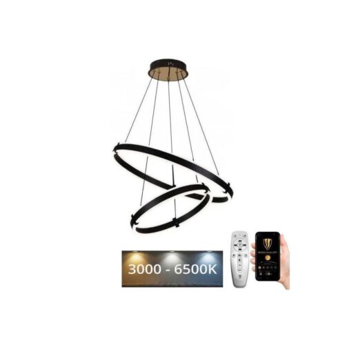 LED Dimmelhető csillár zsinóron LED/140W/230V 3000