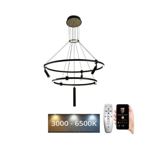 LED dimmelhető csillár zsinóron LED/140W/230V 3000