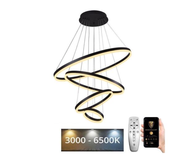 LED Dimmelhető csillár zsinóron LED/165W/230V 3000