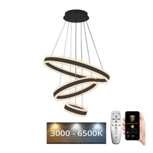 LED Dimmelhető csillár zsinóron LED/165W/230V 3000