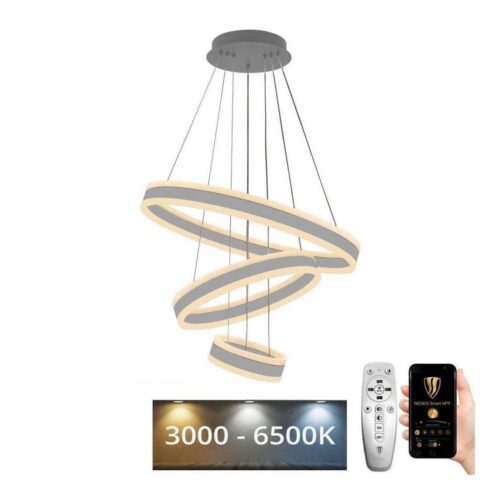 LED Dimmelhető csillár zsinóron LED/165W/230V 3000