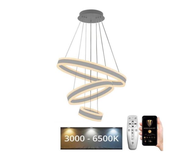 LED Dimmelhető csillár zsinóron LED/165W/230V 3000