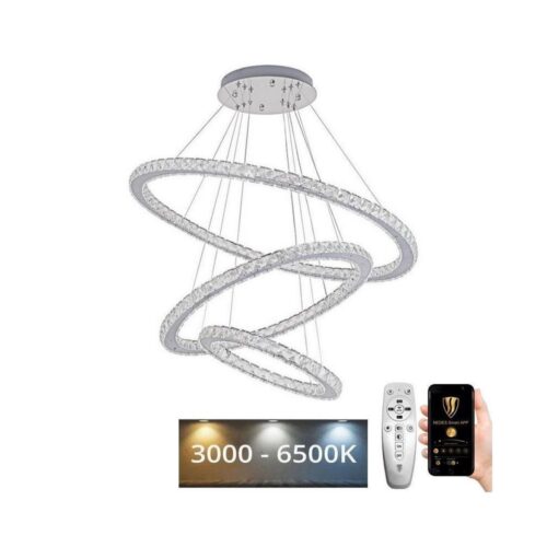 LED Dimmelhető csillár zsinóron LED/210W/230V 3000