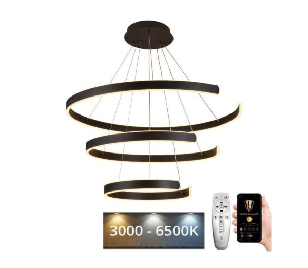 LED Dimmelhető csillár zsinóron LED/220W/230V 3000