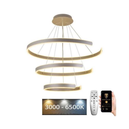 LED dimmelhető csillár zsinóron LED/220W/230V 3000