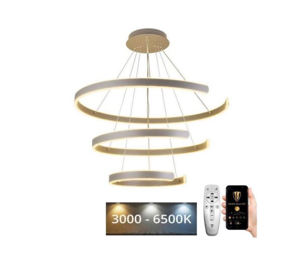 LED dimmelhető csillár zsinóron LED/220W/230V 3000