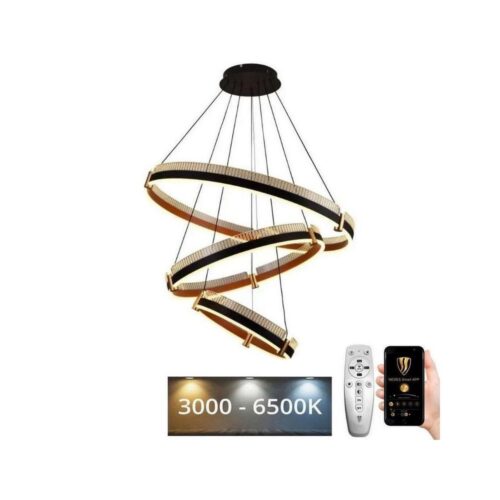 LED dimmelhető csillár zsinóron LED/240W/230V 3000