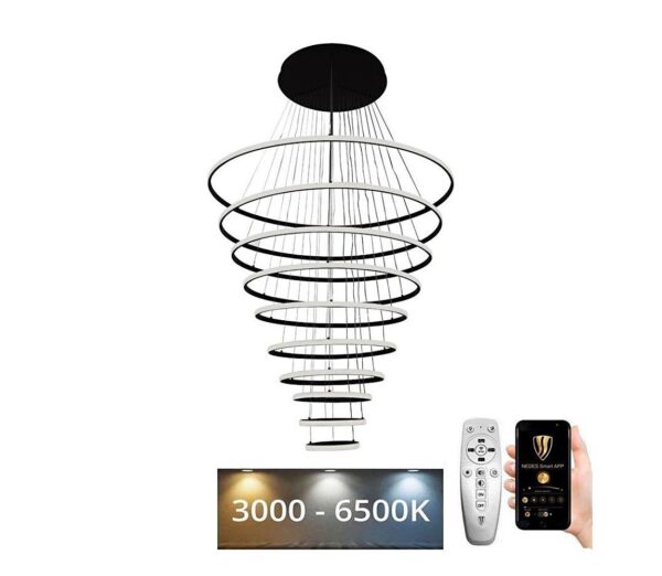 LED dimmelhető csillár zsinóron LED/365W/230V 3000