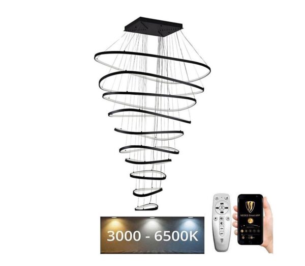 LED dimmelhető csillár zsinóron LED/370W/230V 3000