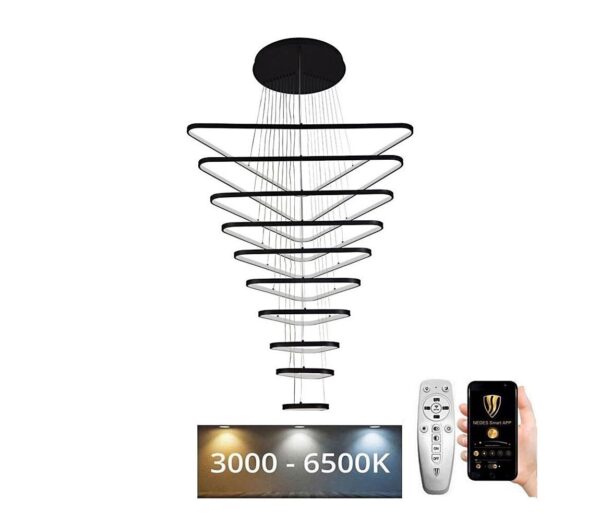 LED dimmelhető csillár zsinóron LED/385W/230V 3000