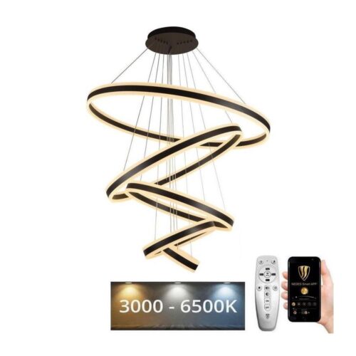 LED dimmelhető csillár zsinóron LED/420W/230V 3000