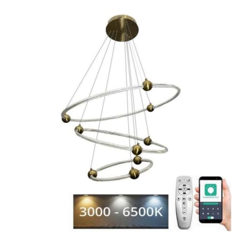 LED dimmelhető csillár zsinóron LED/45W/230V 3000