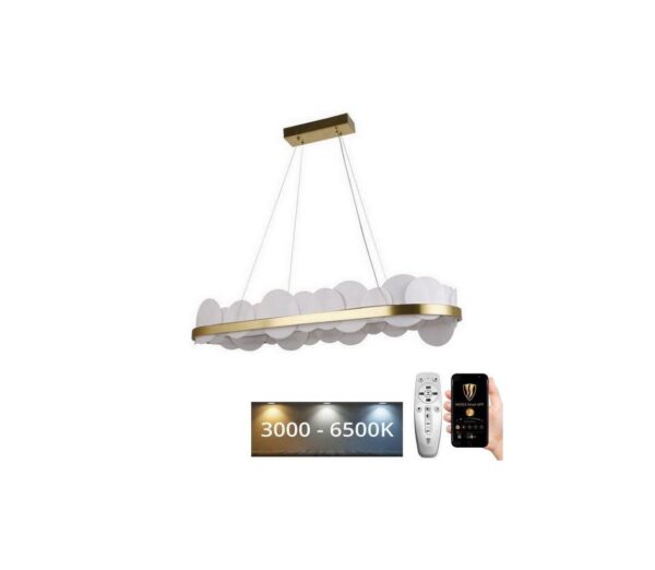 LED Dimmelhető csillár zsinóron LED/50W/230V 3000