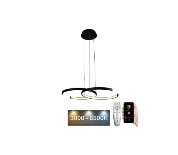 LED Dimmelhető csillár zsinóron LED/50W/230V 3000