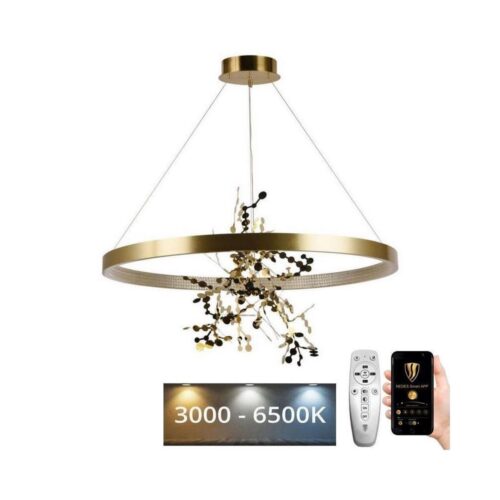 LED Dimmelhető csillár zsinóron LED/55W/230V 3000