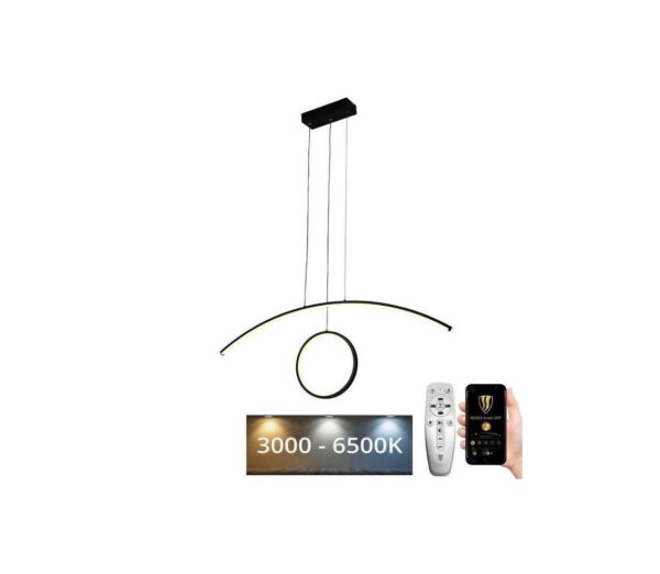 LED Dimmelhető csillár zsinóron LED/55W/230V 3000