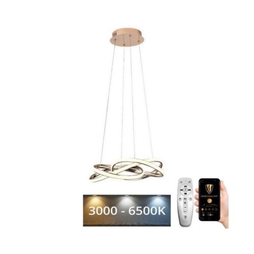 LED dimmelhető csillár zsinóron LED/65W/230V 3000