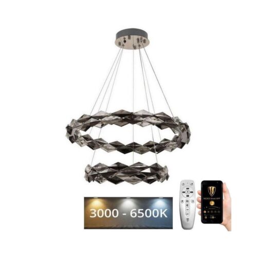 LED Dimmelhető csillár zsinóron LED/65W/230V 3000