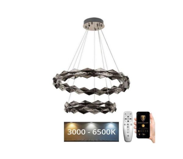 LED Dimmelhető csillár zsinóron LED/65W/230V 3000