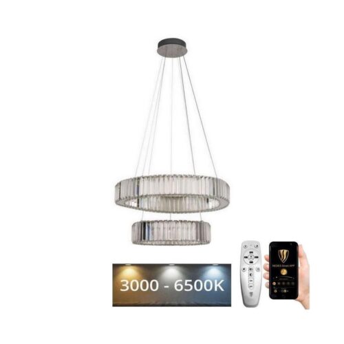LED Dimmelhető csillár zsinóron LED/65W/230V 3000