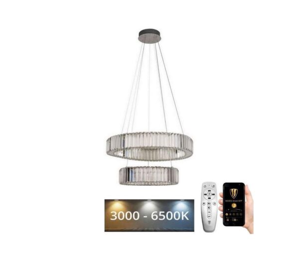 LED Dimmelhető csillár zsinóron LED/65W/230V 3000
