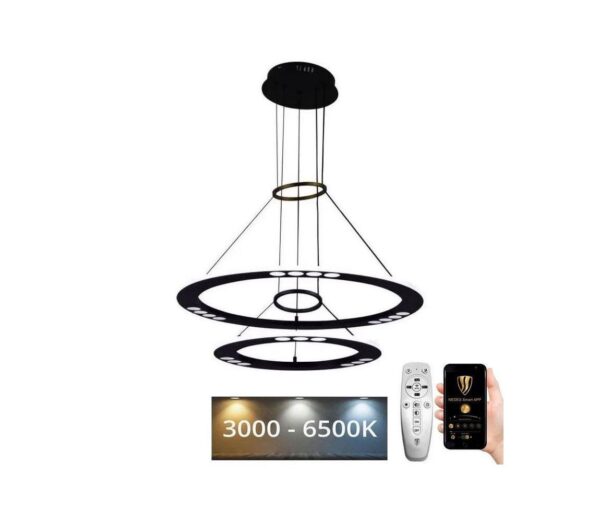LED dimmelhető csillár zsinóron LED/65W/230V 3000