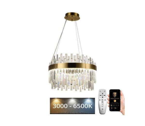 LED Dimmelhető csillár zsinóron LED/70W/230V 3000