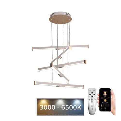 LED dimmelhető csillár zsinóron LED/75W/230V 3000