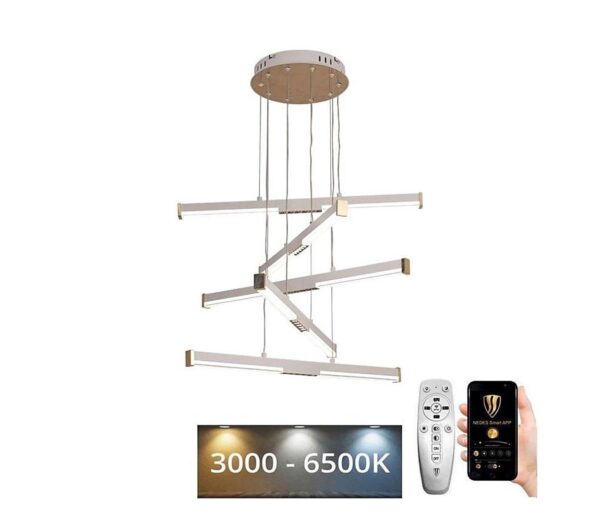 LED dimmelhető csillár zsinóron LED/75W/230V 3000