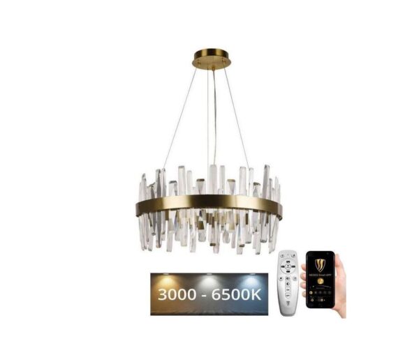 LED Dimmelhető csillár zsinóron LED/80W/230V 3000