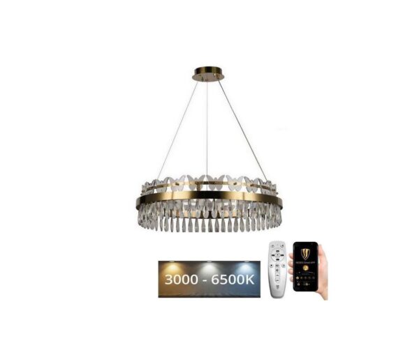 LED Dimmelhető csillár zsinóron LED/80W/230V 3000