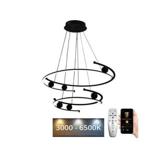 LED dimmelhető csillár zsinóron LED/80W/230V 3000