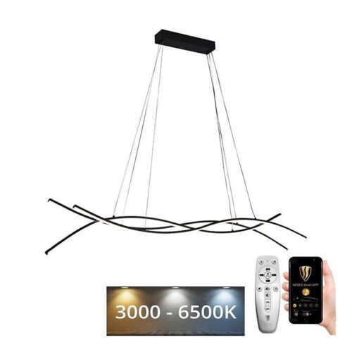 LED Dimmelhető csillár zsinóron LED/80W/230V 3000