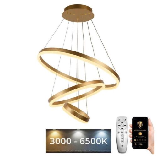 LED dimmelhető csillár zsinóron LED/85W/230V 3000