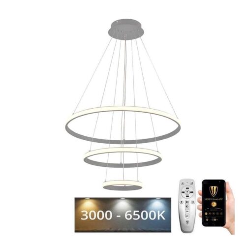 LED dimmelhető csillár zsinóron LED/90W/230V 3000