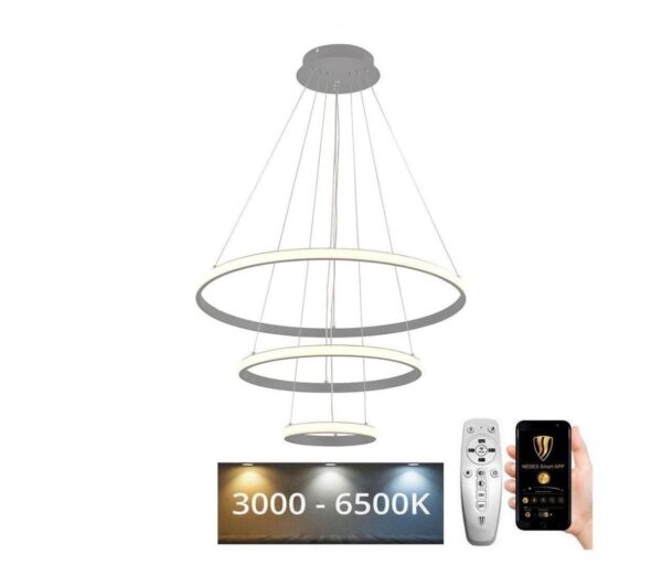 LED dimmelhető csillár zsinóron LED/90W/230V 3000