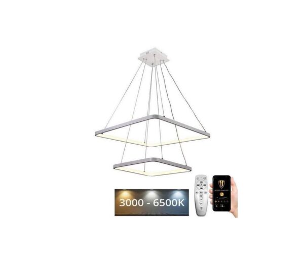 LED Dimmelhető csillár zsinóron LED/90W/230V 3000