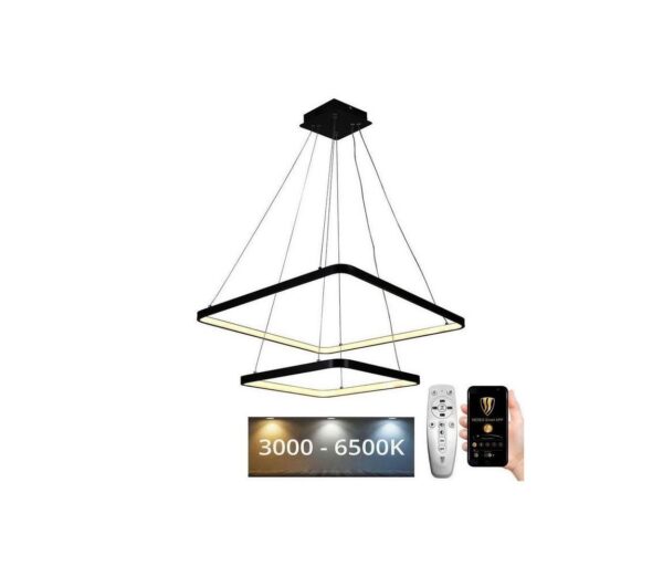 LED Dimmelhető csillár zsinóron LED/90W/230V 3000