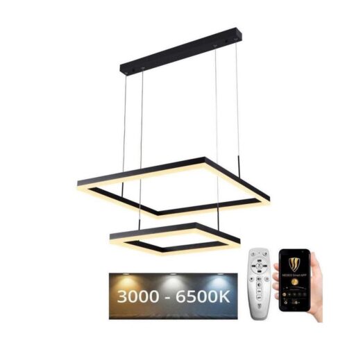 LED Dimmelhető csillár zsinóron LED/90W/230V 3000