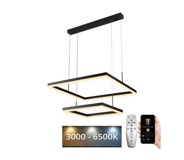 LED Dimmelhető csillár zsinóron LED/90W/230V 3000