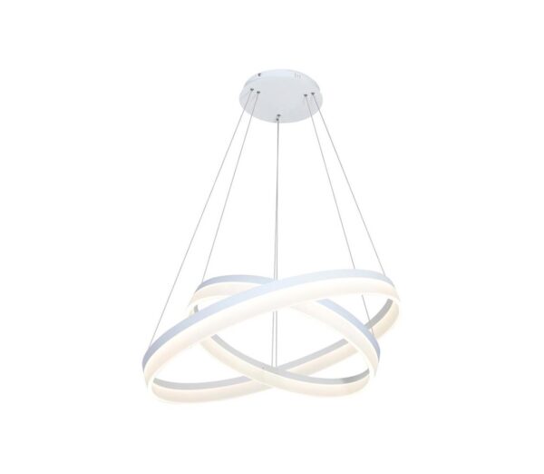 LED Dimmelhető csillár zsinóron RING távirányítóval LED/60W/230V