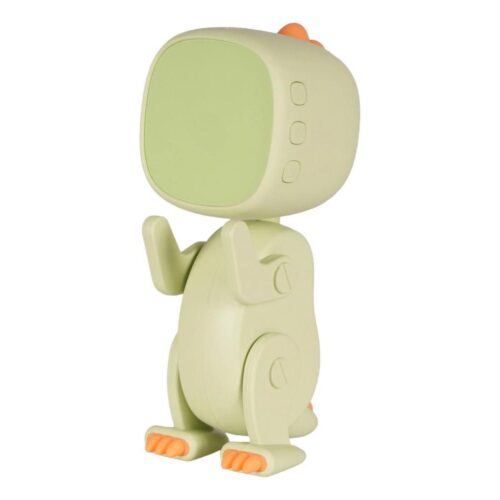 LED Dimmelhető éjjeli gyereklámpa ébresztőórával ROBOT LED/1W/5V 1200 mAh