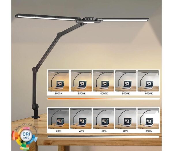 LED Dimmelhető érintős asztali lámpa LED/24W/230V 3000