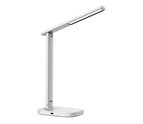 LED Dimmelhető érintős asztali lámpa USB konnektorral KIARA LED/7W/230V fehér
