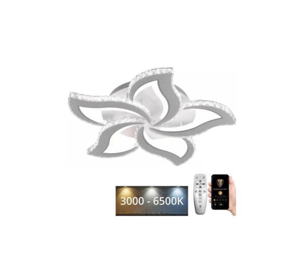 LED Dimmelhető felületre szerelhető csillár  LED/100W/230V 3000